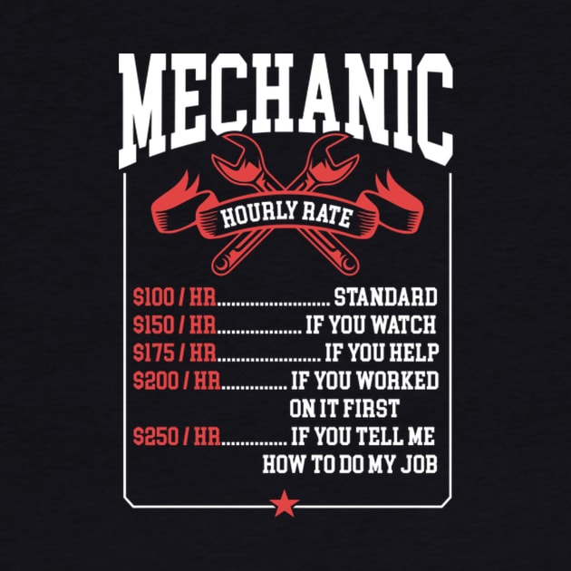 Mechanic Hourly Rate Labor Rates Mechanic by Weirdcore